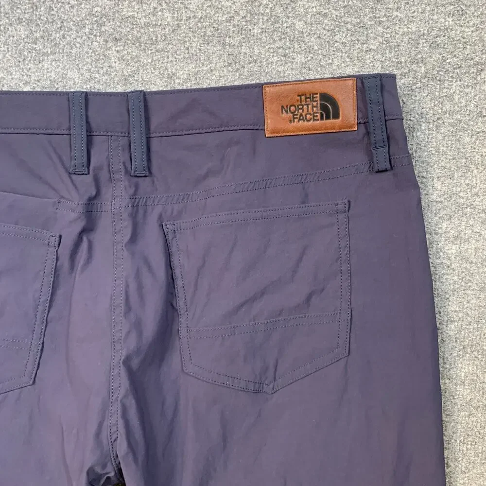 The North Face Pants Mens 36 Navy Sprag 5-Pocket Nylon Stretch Performance Chino